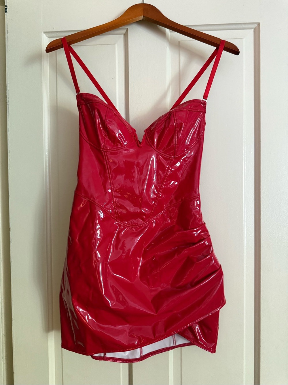 SHEIN hot red mini dress
